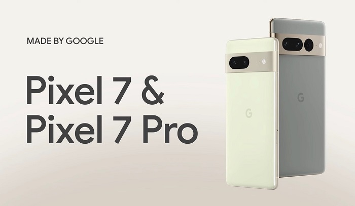 Google lance google pixel 7 et google pixel 7 pro